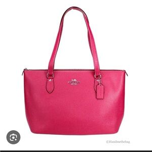 Coach Gallery Tote in Bright Violet